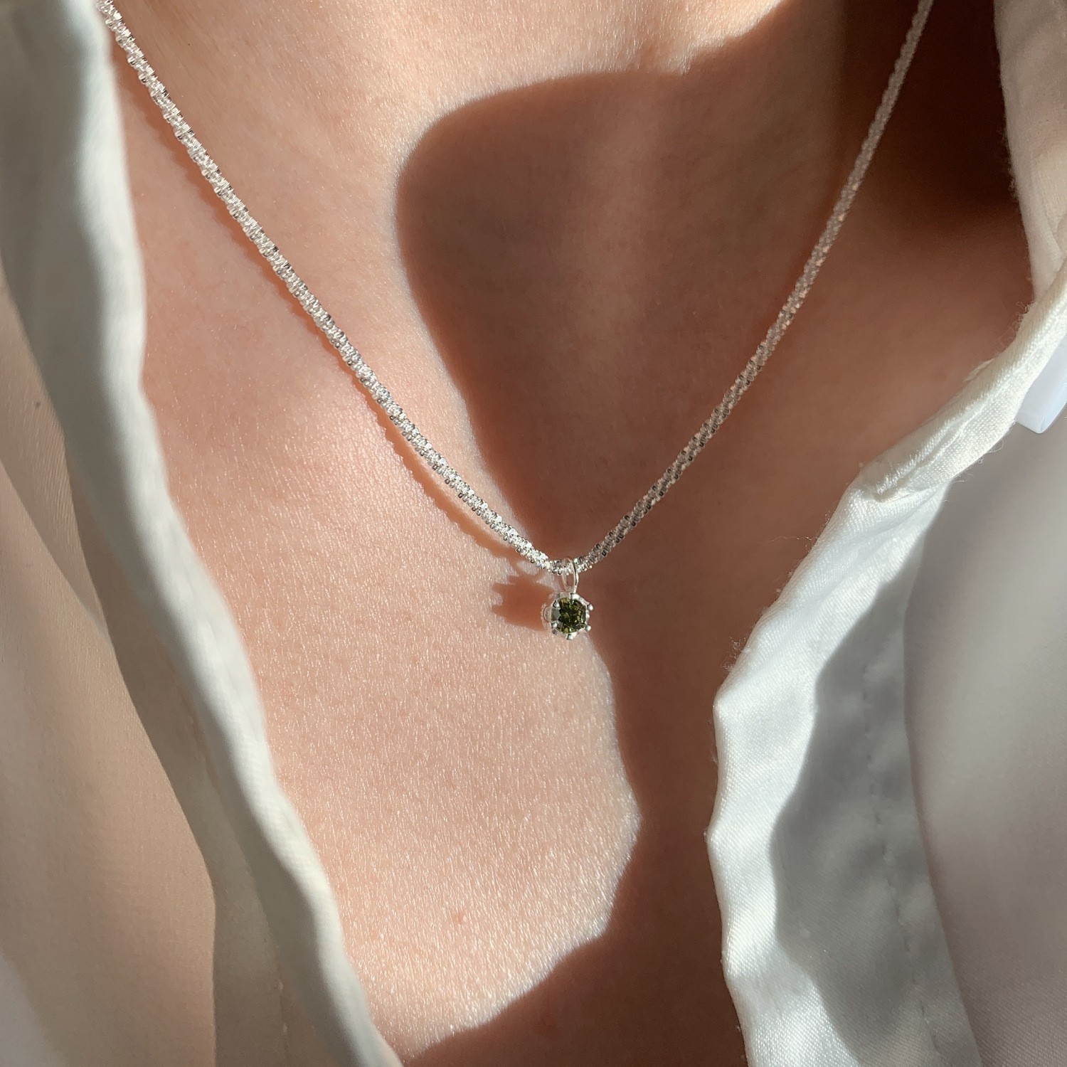 Sweet Heart Bow Pearl Necklace